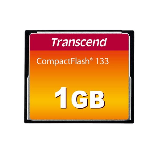 トランセンドジャパン トランセンド CFカード 1GB (133X TYPE I )【データ復旧ソフト無償提供】TS1GCF133 7,427円