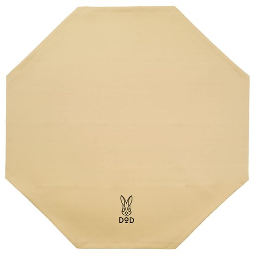 DOD(ディーオーディー) タキビバビデブーM 焚き火シート 0.4MM厚 チクチクしにくい【収納バッグ付】FR3-754-TN タン