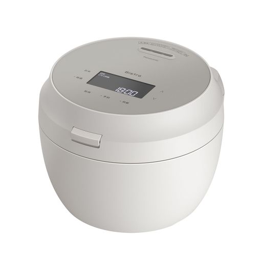 パナソニック 炊飯器 5.5合 おどり炊き ビストロ ダイヤモンド竃釜 お手入れ部品2点 ライトグレージュ SR-X710D-H