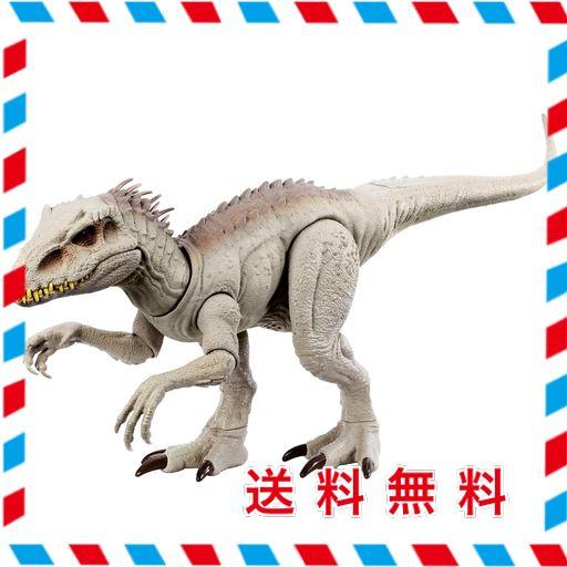 マテル ジュラシックワールド(JURASSIC WORLD) スーパーアクション! ひかる インドミナス・レックス【全長:約60CM】 【4才~】 HNT63