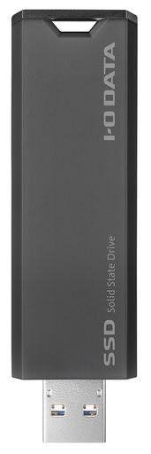 IO-DATA SSPS-US1GR 超小型&amp;高速転送のスティックSSD 1TB 灰色×黒色