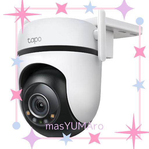 TP-LINK TAPO 屋外カメラ WIFI ネットワークカメラ 無線/有線接続 みまもりカメラ 防犯カメラ 屋内/屋外 パン/チルト対応 スマホ アプリ 動体/人物/車両検知 2K QHD スターライト IP66 防水防塵 音…