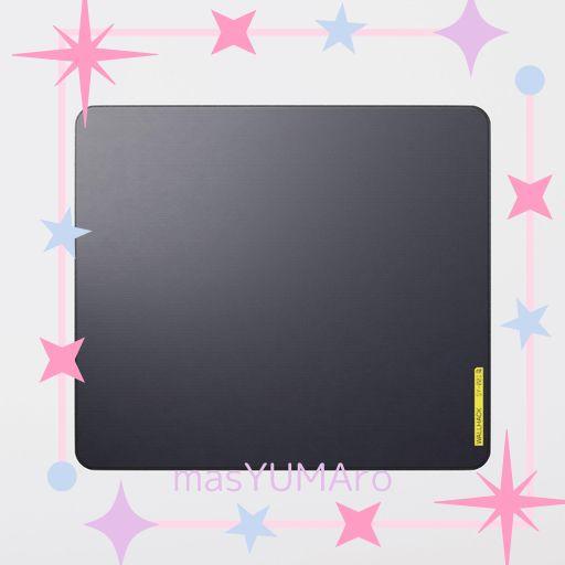 WALLHACK/SKYPAD ブラック SY-001: 究極のコントロール スピード パッド &amp; 高精度ゲーミング マウス パッド |プロゲーマー向けに強化された表面マウスマット