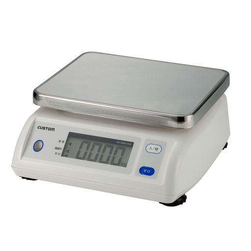 カスタム (CUSTOM) 防滴デジタルはかり 1KG ステンレス皿付 CS-1000SS 7,502円