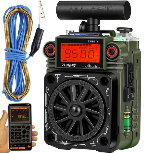 ZHIWHIS BLUETOOTH金棒引き BCLラジオ受信機 FM AM SW T型空中線付き添い人/まさかの時目ざまし時計/APP取り締まる/重低音部/MICROSD歌留多相応う/10第四次元年代順の継続生まれ変わり/タイマー/USB-C申し受ける式/技適手に入れる済 パウダーコンパクト 防災アウトドア