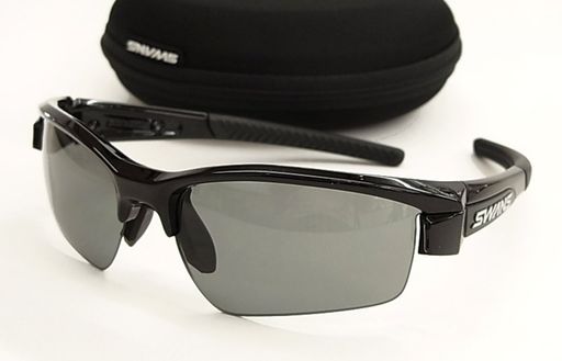 SWANS(スワンズ) スポーツ サングラス ライオンシン AMZ-LI SIN-0001 BK ブラック×ブラック×ブラック ゴルフ ランニング 野球 釣り