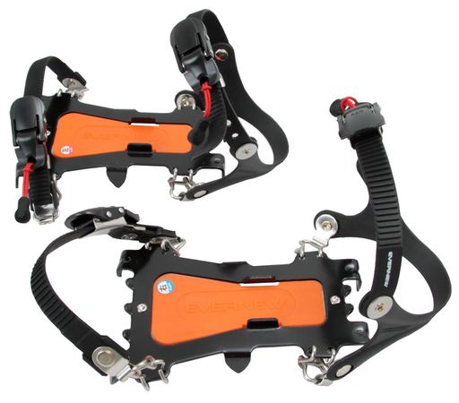 エバニュー(EVERNEW) 6本爪アイゼン S オレンジ EBY014