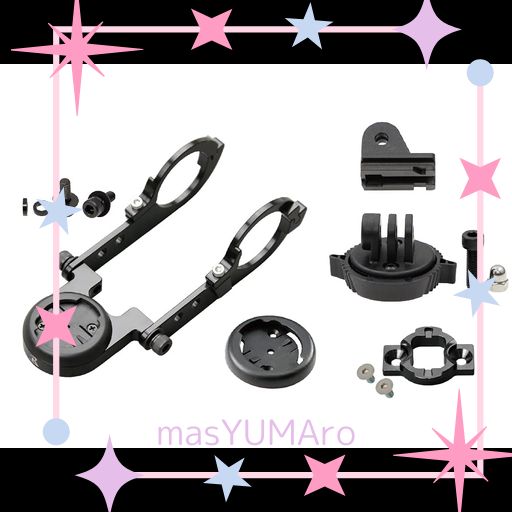 [レックマウント]「第三世代」タイプ19 ガーミン/ブライトン RIDER用 3コンボマウント(タイプ3 400-GMUT+GMUT-GP+GP-CATHL1付き)【N19-BRY+GMUT3】ハンドルのクランプ径31.8MM用(標準サイズ)