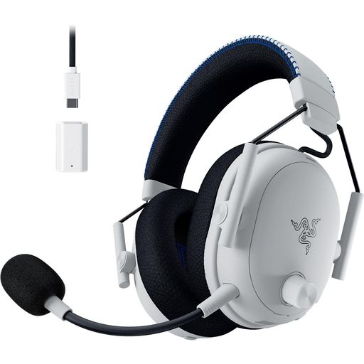 RAZER レイザー BLACKSHARK V3 PRO FOR PLAYSTATION WHITE EDITION ワイヤレスゲーミングヘッドセット 第2世代HYPERSPEED WIRELESS