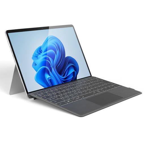 OMIKAMO サーフェスプロ キーボード ワイヤレス SURFACE PRO 8/9/10/X/11対応 JIS標準日本語配列 SURFACE キーボードBLUETOOTH 5.3 トラックパッド ペン2収納可能 TYP-C充電式 カバー兼用 薄型