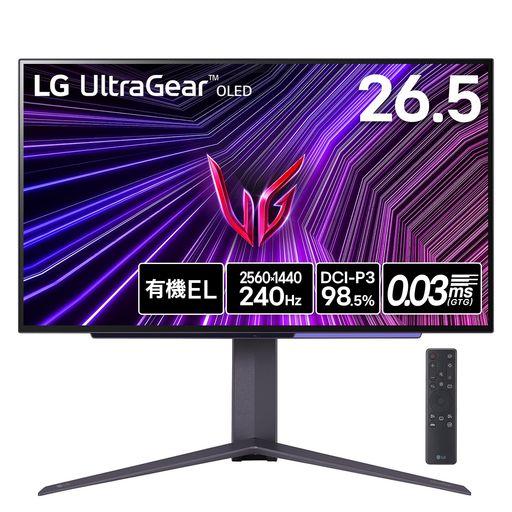VGP 2025 金賞】LG ゲーミング モニター ULTRAGEAR OLED 27GS95QE-B
