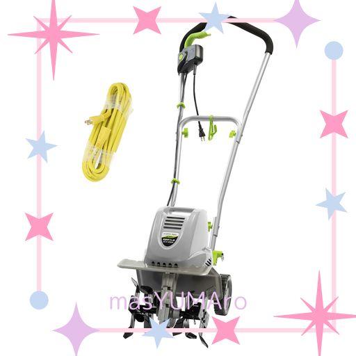 儀 EARTH MAN 電動耕うん機 1050Wハイパワー GCV-1050A 【10M延長