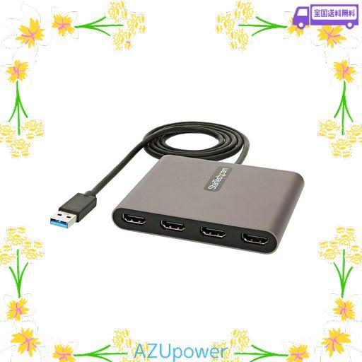 STARTECH.COM USB 3.0接続クアッドHDMIディスプレイ変換アダプタ/USB - HDMI 4出力コンバータ/1080P 60HZ/USB TYPE-A接続/HDMI増設アダプタ/WINDOWSのみ対応 USB32HD4 14,087円