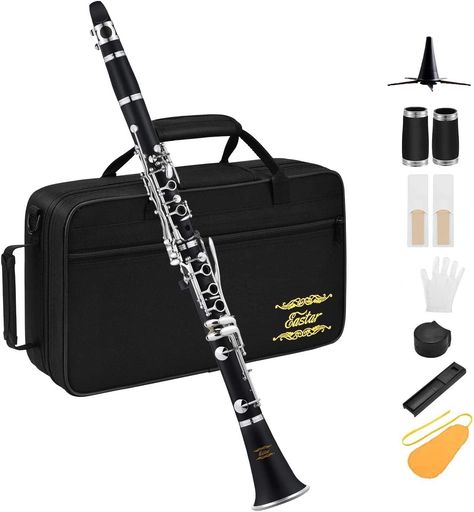 Eastar クラリネット ニッケルメッキ B調 ABS樹脂管体 初心者向け EASTAR クラリネット ニッケルメッキ B調 CLARINET ABS樹脂管体 ベーム