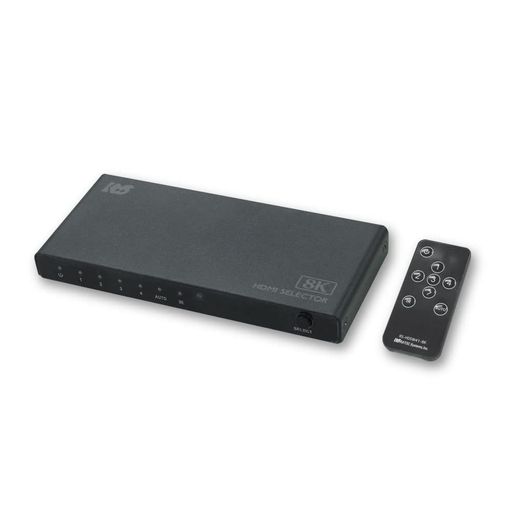 ラトックシステム 8K60HZ/4K120HZ対応 4入力1出力 HDMI切替器 RS-HDSW41-8KA