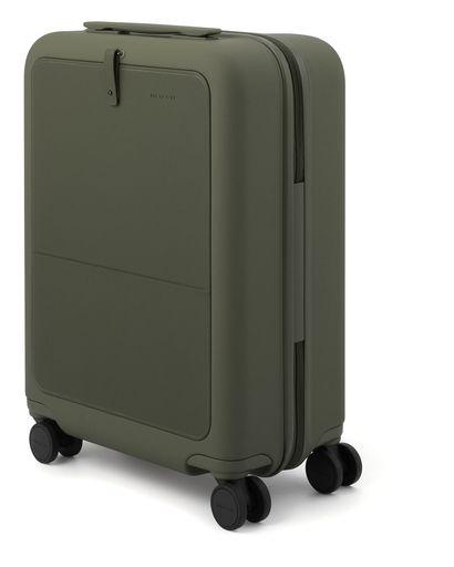 [モルン] スーツケース キャリーケース TSAロック ファスナータイプ SMALL+ 33L 機内持ち込み PCポケット モス