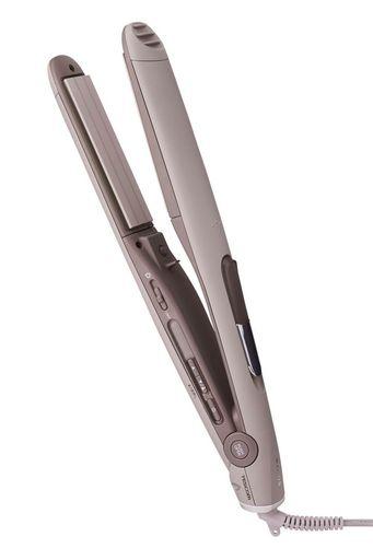 テスコム ヘアアイロン ストレートアイロン プロテクトイオン 30.5MM 100~200°C 海外対応 温度調整/ロック/メモリー 自動OFF ラク抜きプラグ ELIMS EST クレイベージュ TS850A-C