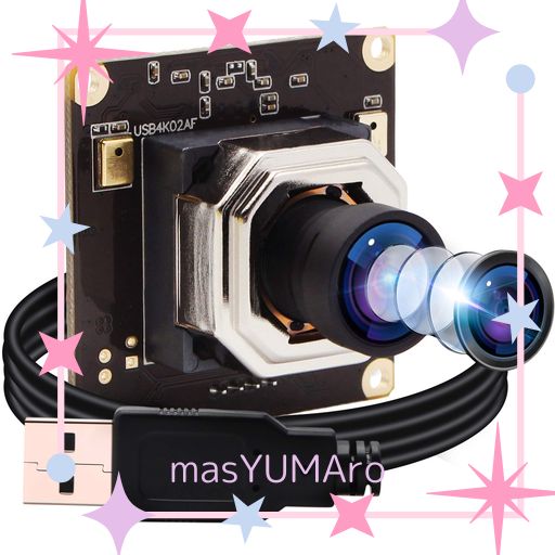 4K USBカメラモジュール ELPオートフォーカス 100度歪みなし 広角レンズ デュアルマイク付き USBカメラ PCラップトップコンピュータ用 USBカメラ プラグアンドプレイ MAC OS WINDOWS用USB4K02AF-V100