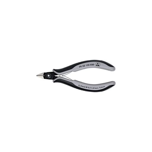 クニペックス KNIPEX 7932-125ESD エレクトロニクスニッパー