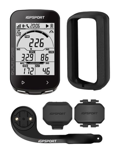 IGPSPORT BSC100S サイクルコンピュータ GPSサイコン 自転車スピードメーター BLUETOOTH5.0&amp;ANT+対応ワイヤレスケイデンス・スピードセンサー&amp;パワーメーター TYPE-C 高速充電と2.6インチ大型 LCD