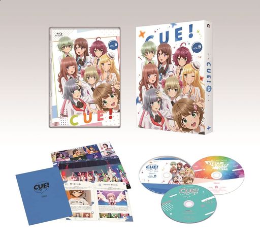 TVアニメ「CUE!」6巻 [BLU-RAY]
