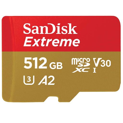 SANDISK ( サンディスク ) 512GB MICROSDXCカード EXTREME ( 最大 読込160MB/S 書込90MB/S ) SDアダプター付 SDSQXA1-512G-GN6MA [ 海外パッケージ ]