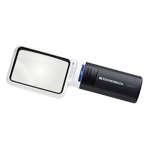 エッシェンバッハ ESCHENBACH ルーペ MOBILUXLED+MOBASE LEDワイドライトルーペ&amp;専用スタンド 50×75MM(3.5倍) 1511-3M