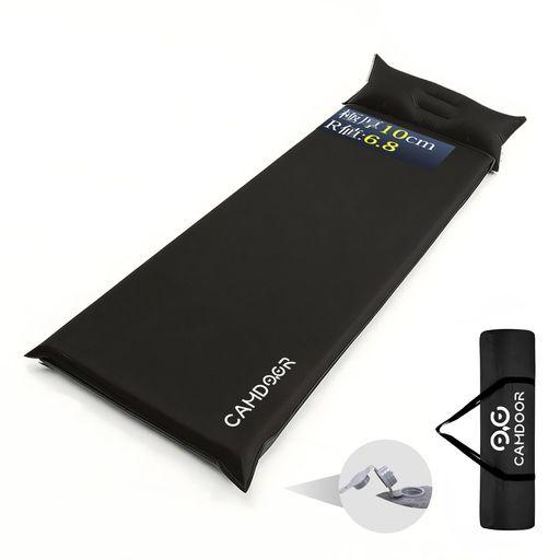 CAMDOOR キャンプ マット エアーマット 厚手 10CM/8CM【取り外し可能な枕が付き・超広幅75CM】R値 6.8 インフレーターマット 8,232円