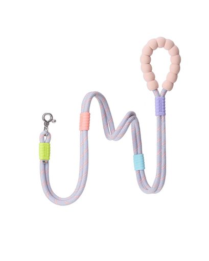 MAOGOUBLUE マシュマロリード PLUS 大型犬用 4WAY リード (150CM/耐荷重40KG) - 手持ち/肩掛け/腰掛け/P型 多機能ドッグロープ|引っ張り防止|快適グリップ|トレーニング・ジョギング・散歩用