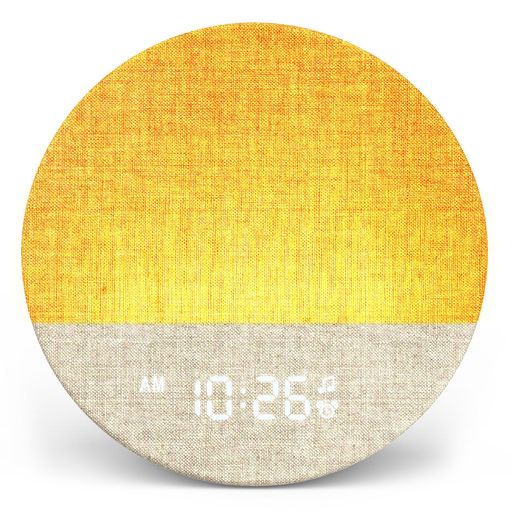 DREAMEGG 光目覚まし時計 ホワイトノイズマシン 【目覚ましライト ライト付き&スヌーズ&アラーム&音楽】置き時計 太陽光 大音量 日出シミュレーション 目覚ましライト 光めざまし時計 光 …