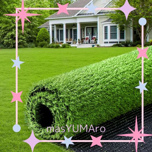 人工芝 1M×10M 芝丈20MM 透水タイプ 防カビ 芝生 ロール 高密度