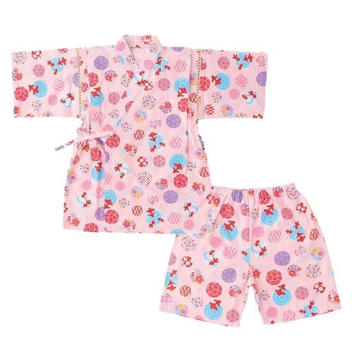 DIZOONY 甚平 女の子 子供服 ガールズ キッズ 浴衣 上下セット 夏 和服 着物 ベビー 薄手 お祭り パジャマ じんべい 肌着 花火大会 夏祭り 縁日 綿100 90-150CMの通販は - みかのはら商店 通販サイト