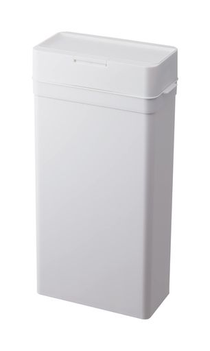 ライクイット (LIKE-IT) 密閉ゴミ箱 ふた付き ニオイが漏れない オムツ 隙間に入る幅17CM 袋が見えない 25L 日本製 シールズ 密閉ダストボックス ホワイト LBD-02