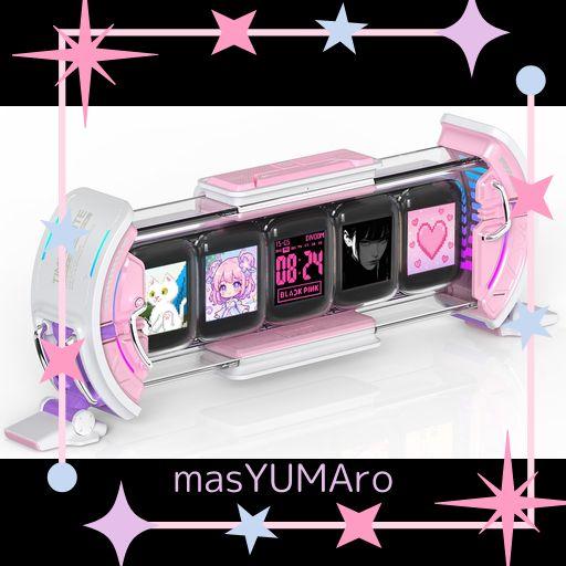 DIVOOM TIMES GATE 5WAYデジクロック デジタル時計 スチームパンク風