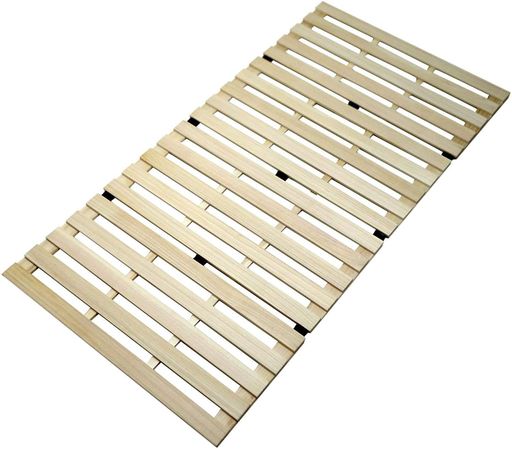 武田コーポレーション 寝具・ベッド・マット・布団 桐 四つ折れ すのこマット シングル 約200×100CM KT-200V4