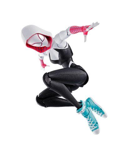 TAMASHII NATIONS S.H.フィギュアーツ スパイダーマン:アクロス・ザ・スパイダーバース スパイダーグウェン 約150MM ABS&amp;PVC製 塗装済み可動フィギュア