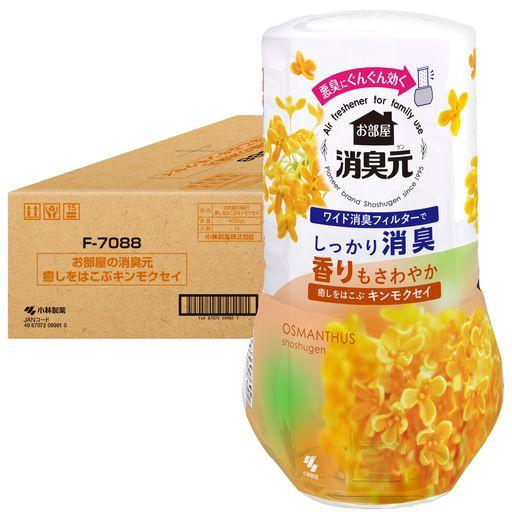 【ケース販売】消臭元 お部屋用 癒しをはこぶキンモクセイ 400ML×16個 小林製薬 置き型 消臭 芳香剤 リビング 寝室 玄関 6,398円