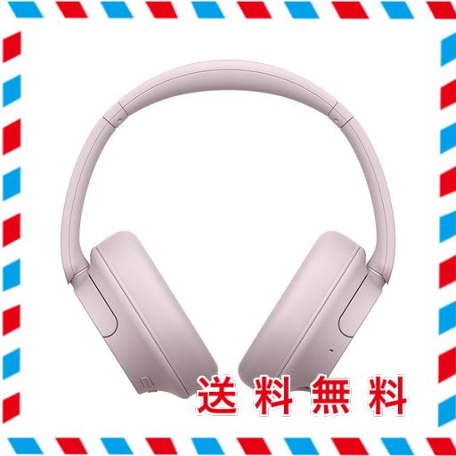ソニー(SONY) ワイヤレスノイズキャンセリングヘッドホン WH-CH720N ピンク ノイズキャンセリング搭載 BLUETOOTH 軽量設計 約192G 高性能マイク搭載 外音取り込み搭載 360REALITY AUDIO対応 DSEE搭載