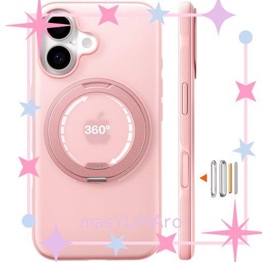 TORRAS IPHONE 16 用 ケース カメラコントロールボタン付き【初夏トキメキタイム・多機能360度回転スタンド】 縦横両対応 マグネット搭載 MAGSAFE対応 米軍MIL規格耐衝撃 リング 指紋防止 黄変防… 6,035円