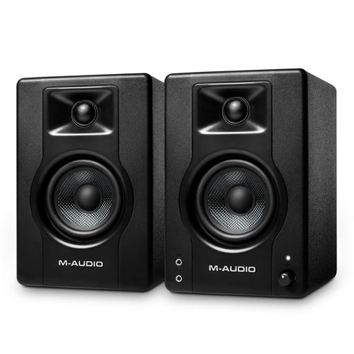M-AUDIO スタジオモニタースピーカー 積極的金棒引き ゲーミング 快い音仕立て上げる RCAインプット端子 L/R有りの実 120W 3.5in BX3