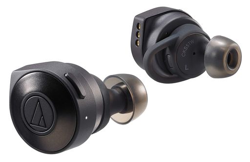 オーディオテクニカ ATH-CKS5TW (ワイヤレス イヤホン BLUETOOTH 対応) 完全ワイヤレスイヤホン / BLUETOOTH5.0 / 重低音 / 最大約45時間再生 / QUALCOMM APTXTM /通話品質強化 【国内正規品】