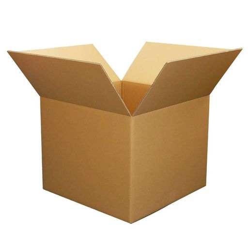ボックスバンク ダンボール 宅配 200サイズ 2枚セット (68×68×55CM) 二つ折り 引っ越し 特大 段ボール箱 FD11-0002-A2