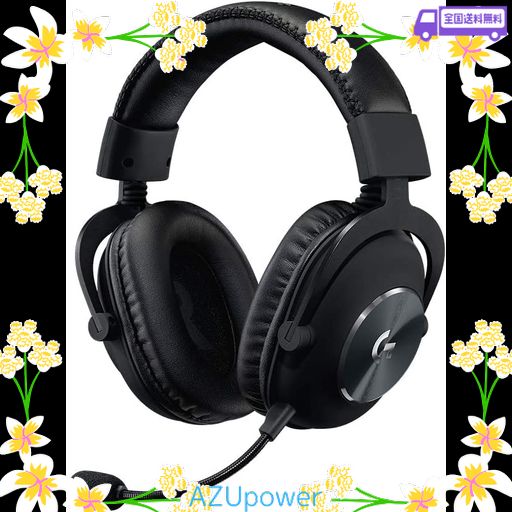 【AMAZON.CO.JP限定】 LOGICOOL G PRO X ゲーミングヘッドセット G-PHS-003D ゲーミング ヘッドセット DOLBY 7.1CH サラウンドサウンド 3.5MM 有線 マイク付き BLUE VO!CE搭載 軽量