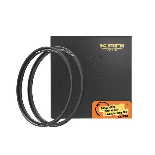 KANI 82MM マグネットクイックリリース MAGNETIC HOLDER AND ADAPTER SET S82-M82 マグネットフィルターセット ローレット付 空転防止機構付 黒枠 フィルターアクセサリ アルミ製 816856 4,157円
