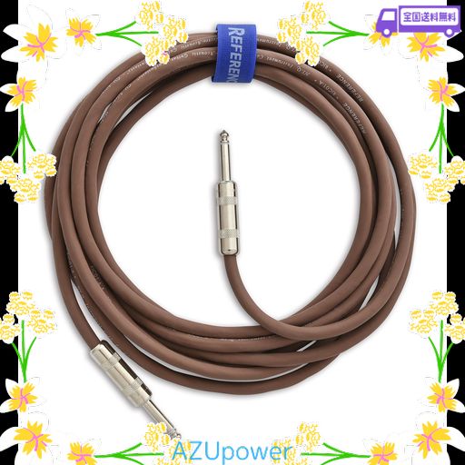 REFERENCE CABLES RIC01-A アコースティック用 茶 ストレート-ストレート 3M