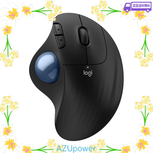 【】 ロジクール 静音 ワイヤレス トラックボール マウス M575SPD BLUETOOTH LOGIBOLT 無線 WINDOWS MAC IPAD OS CHROME トラックボールマウス ブラック M575