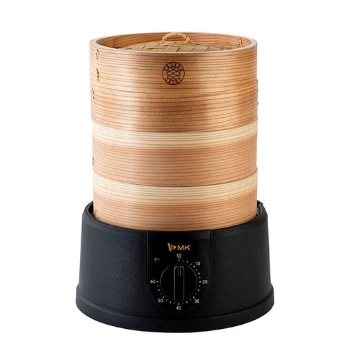 エムケー精工 せいろ 蒸し器 二段 セット 18cm 電気せいろ エムケー精工 電気せいろ蒸し器 2段 EM-185K 18cm 電気せいろ 蒸し器