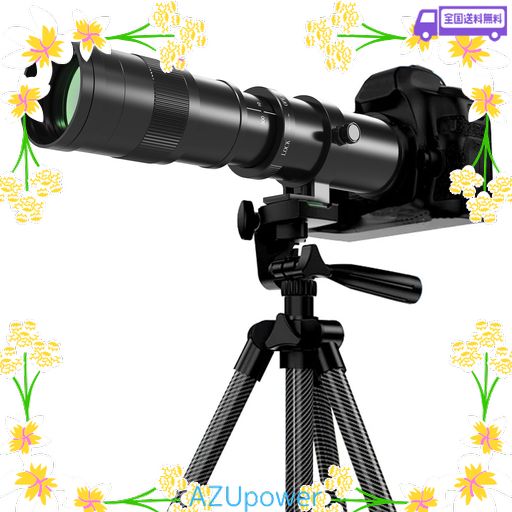 BENOISON 望遠レンズ 420-800MM F8.3-16 (キヤノンEF/EF-S用) マニュアルズームレンズ【EOS KISS