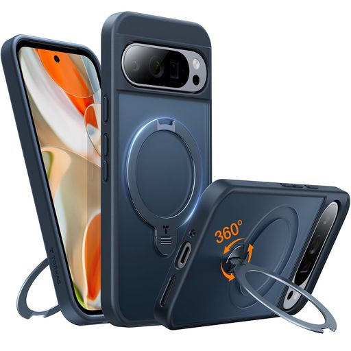 【カチッ!2025新開発・安定性】TORRAS GOOGLE PIXEL 9/9 PRO 用 ケース MAGSAFE対応 縦横両対応 強磁力リング マグネット搭載 高耐久性 黄変防止 ワイヤレス対応 米軍規格 耐衝撃 指紋防止 UPRO OSTAND 6,215円