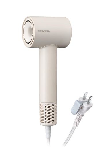 テスコム (TESCOM) ドライヤー I字型 マイナスイオン ベージュ TD760A-C
